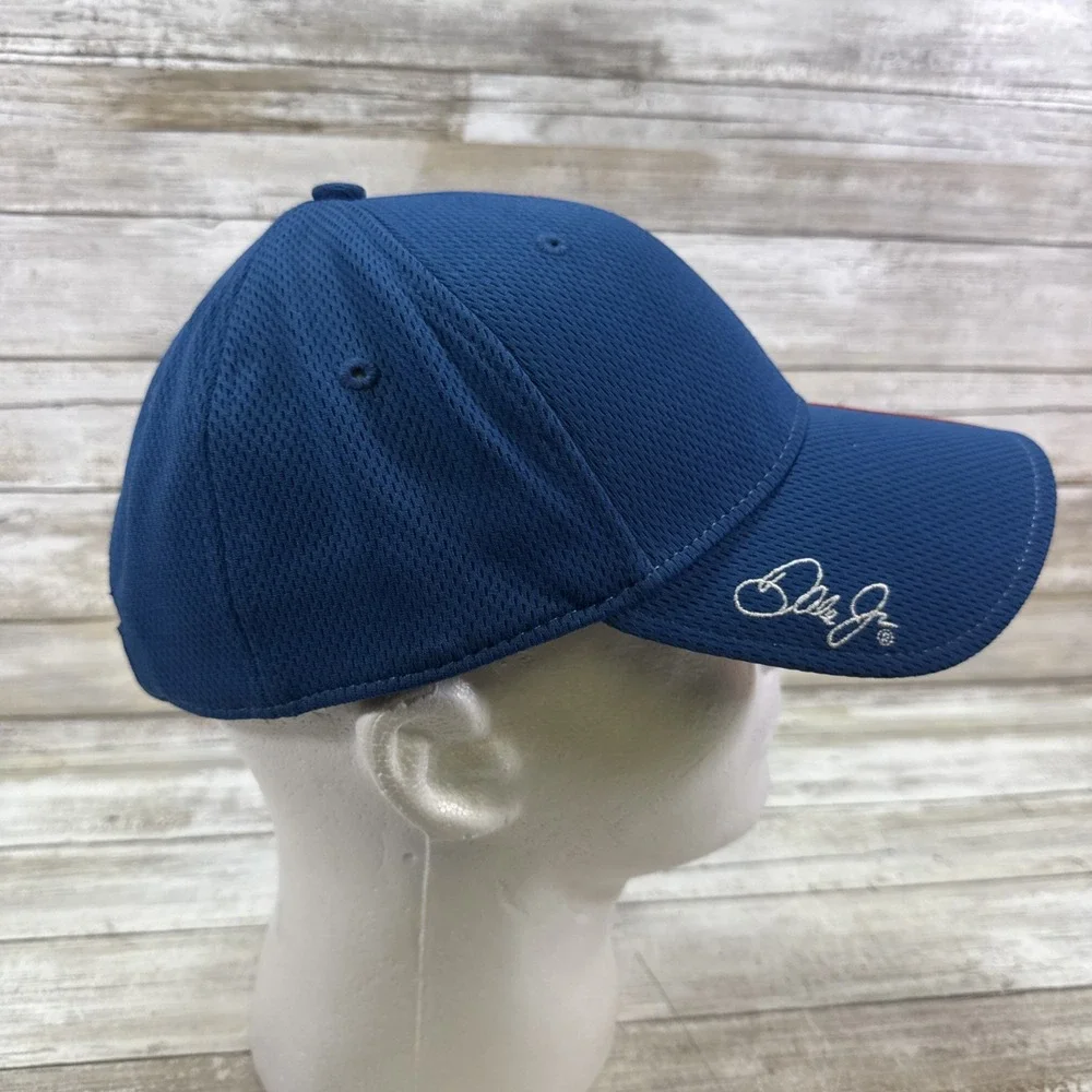 Adidas Climalite Dale Jr. #88 Baseball Hat/ One Size/Blue w Red, White Stripes # - Picture 3 of 6